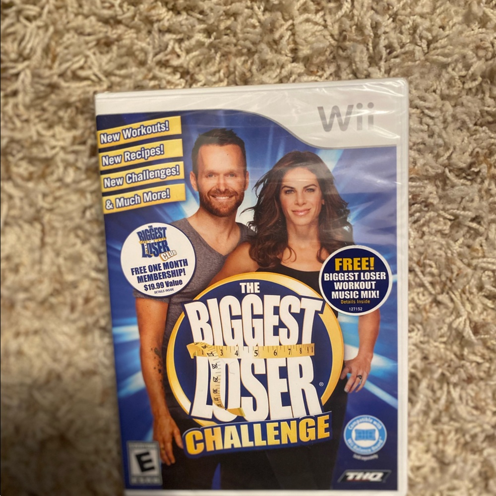 🔥NIB🔥Biggest Loser Challenge Wii Game